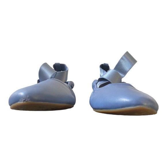 Taryn Rose Edina Ballet Flat Blue Leather ballet core - Picture 4 of 8